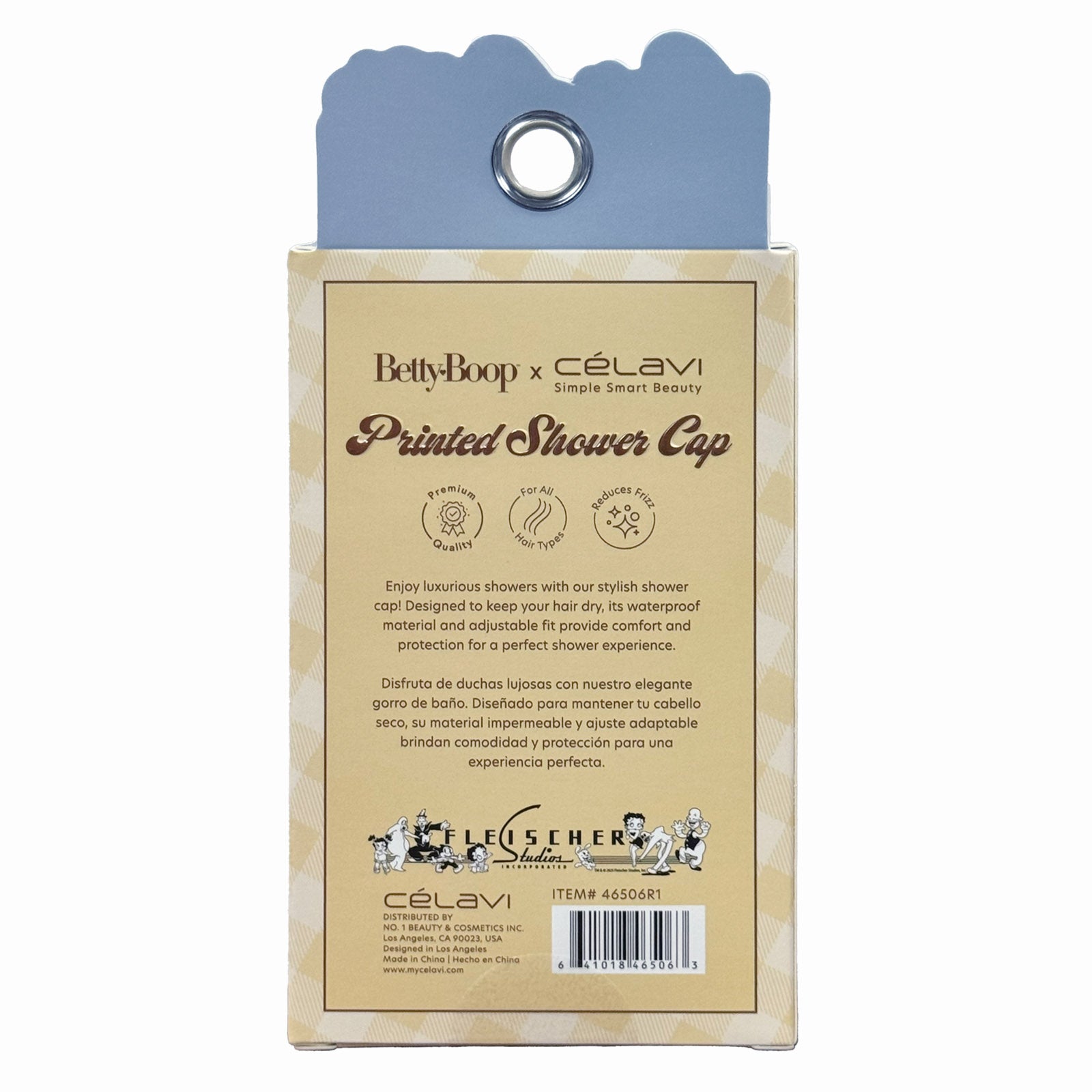 Ross Q1 Betty Boop Shower Cap Butter