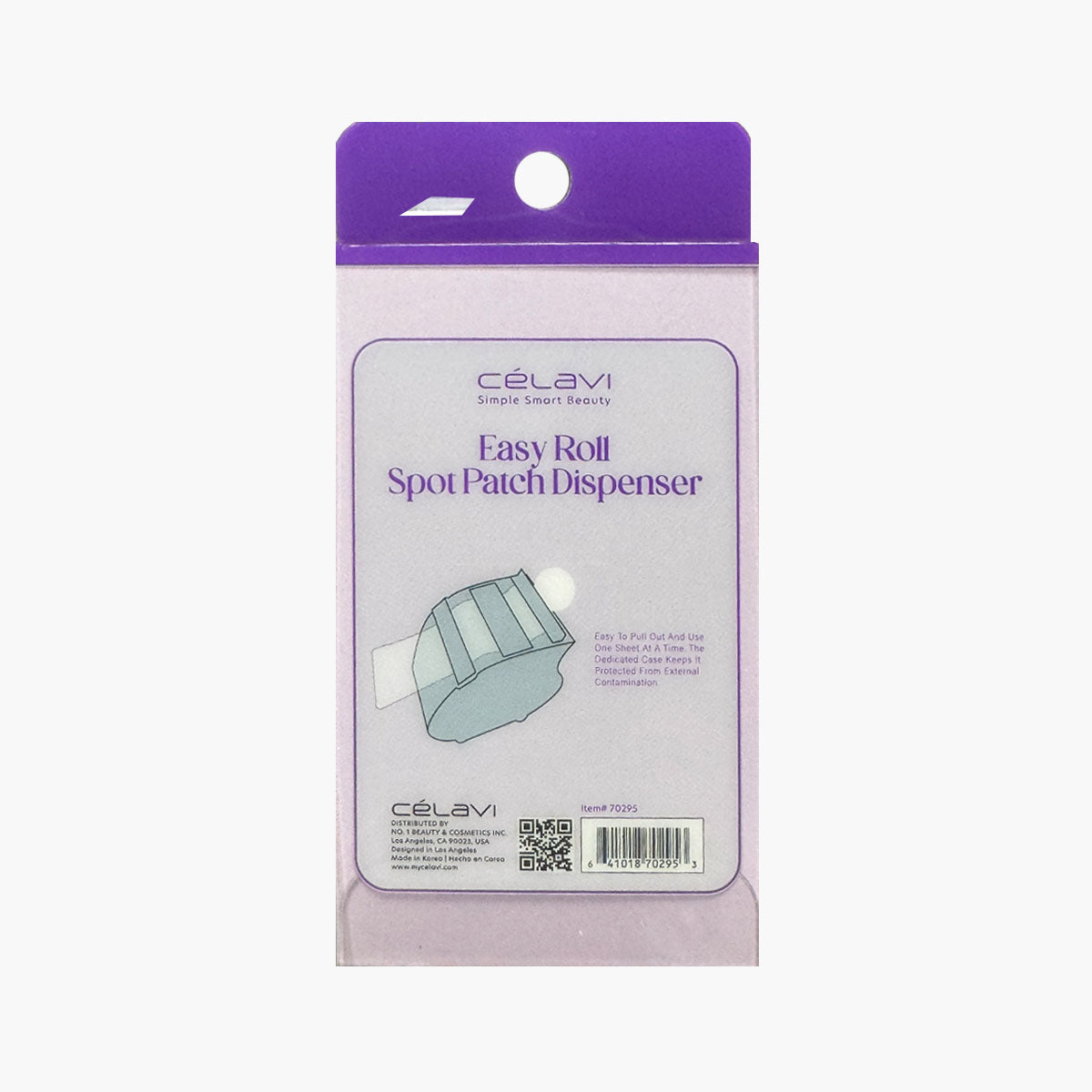 Celavi Everyday 100 Piece Spot Patch Dispenser Purple