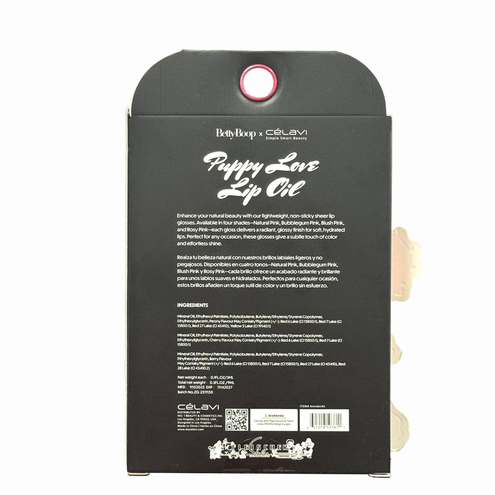 Ross Betty Boop V Day 3 Piece Puppy Love