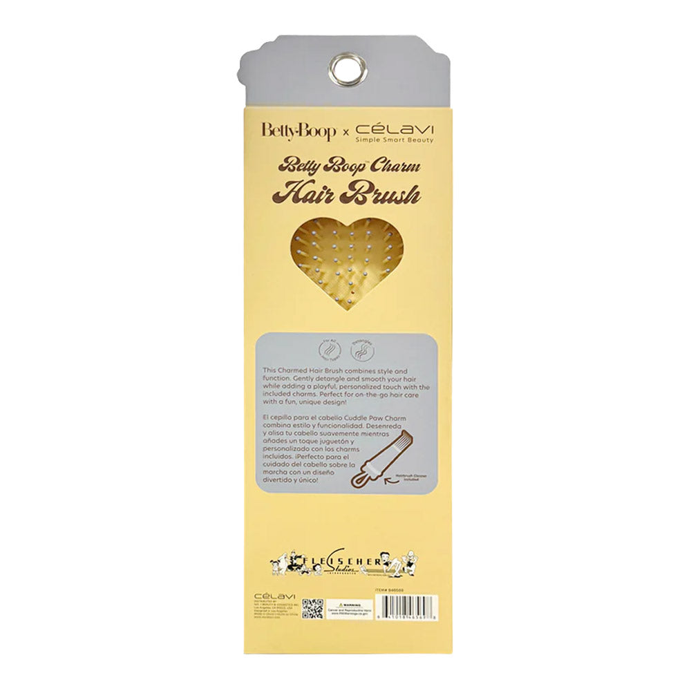 #B46569 - (Edición limitada) Cepillo para el cabello con dije de Betty Boop