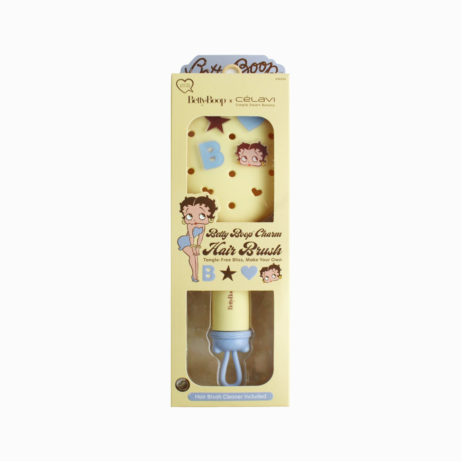 (Limited Edition) Betty Boop Charm Hair Brush