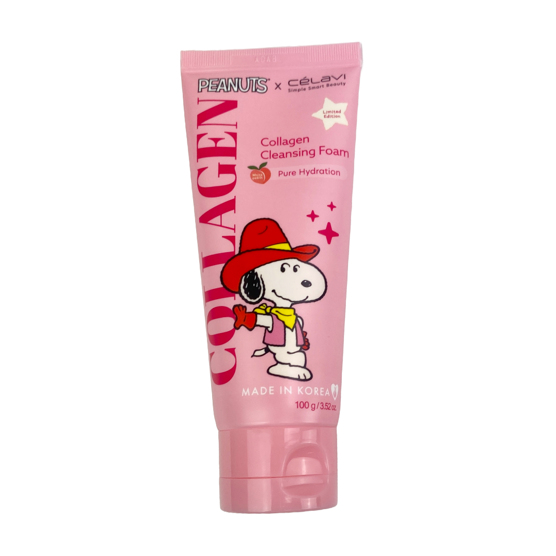 PEANUTS COLLAGEN CLEANSING FOAM