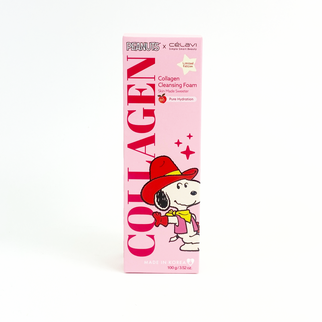 PEANUTS COLLAGEN CLEANSING FOAM