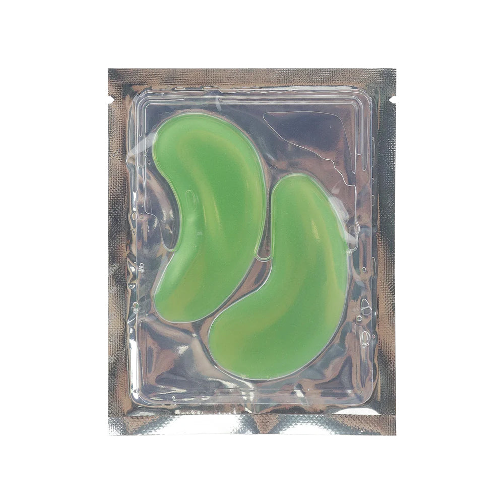 #EP004 - 12 PARES DE ALMOHADILLAS DE HIDROGEL PARA LOS OJOS - KIWI