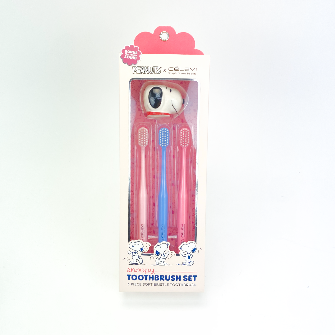 PEANUTS TOOTHBRUSH SET