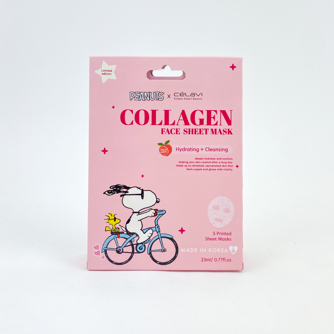 PEANUTS COLLAGEN FACE SHEET MASK