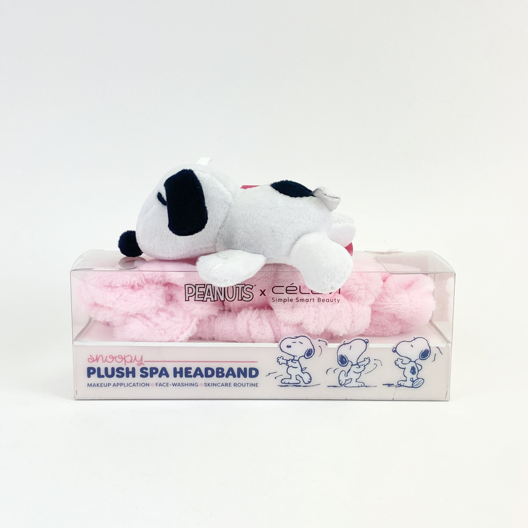 PEANUTS PLUSH SPA HEADBAND