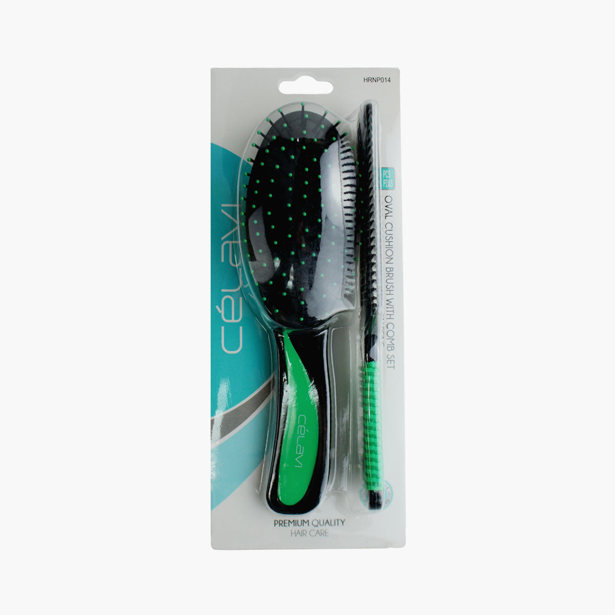 Oval Brush w/ Comb Set