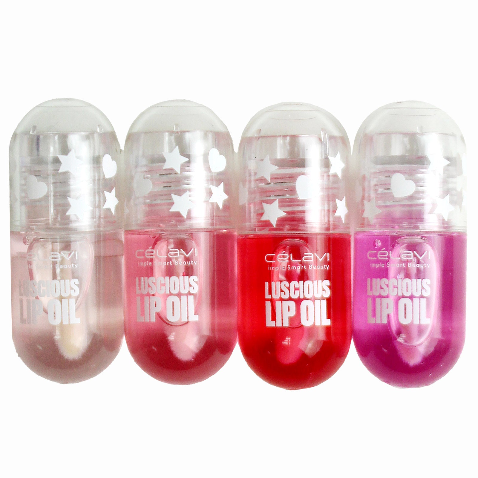 4 PC LUSCIOUS LIP OILS SET