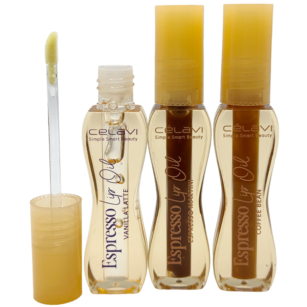 Celavi 3 Piece Lip Oil Espresso