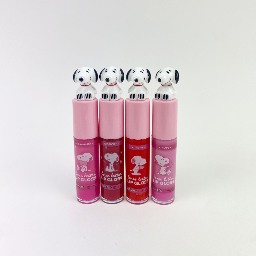PEANUTS LIP GLOSS SET