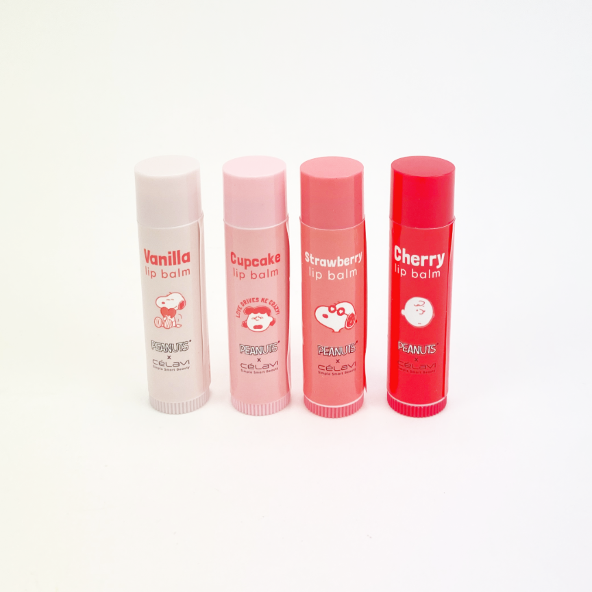 SET DE BÁLSAMOS LABIAL PEANUTS (DÍA DE SAN VALENTÍN)