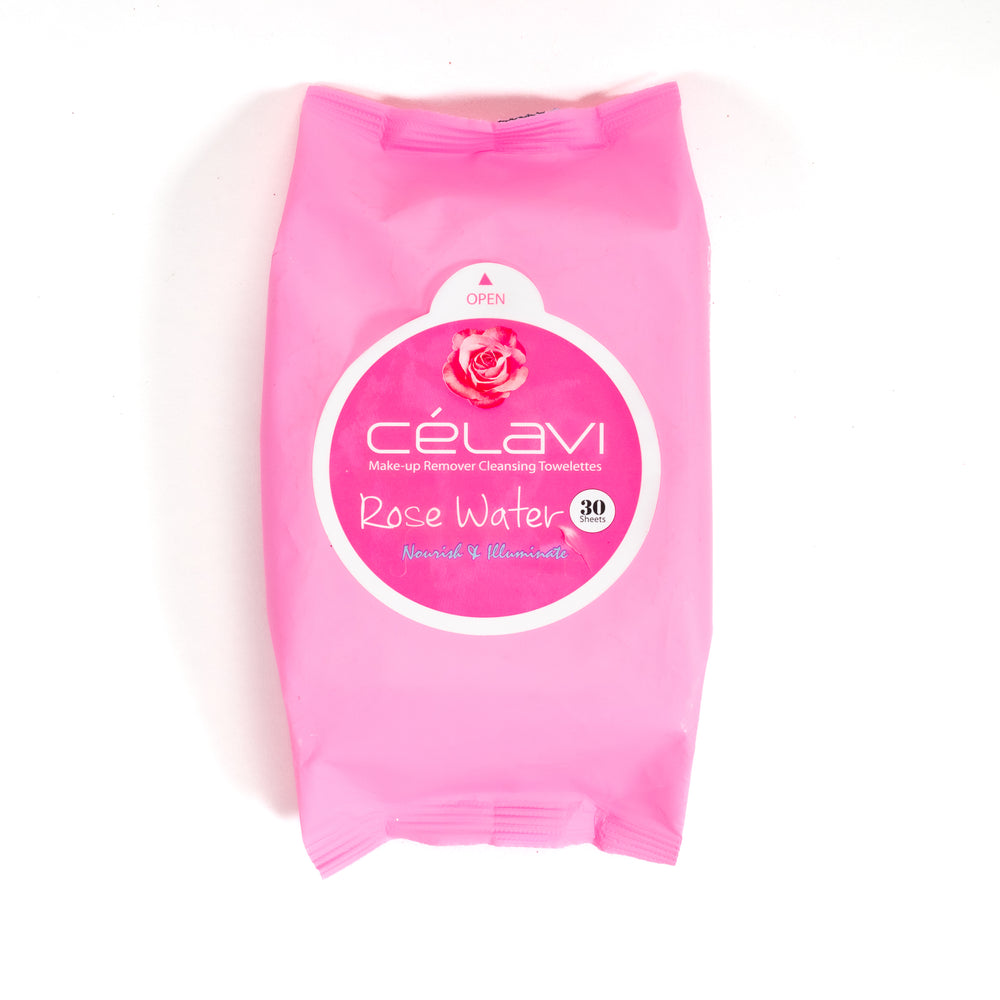 Rose Water Makeup Remover Wipes