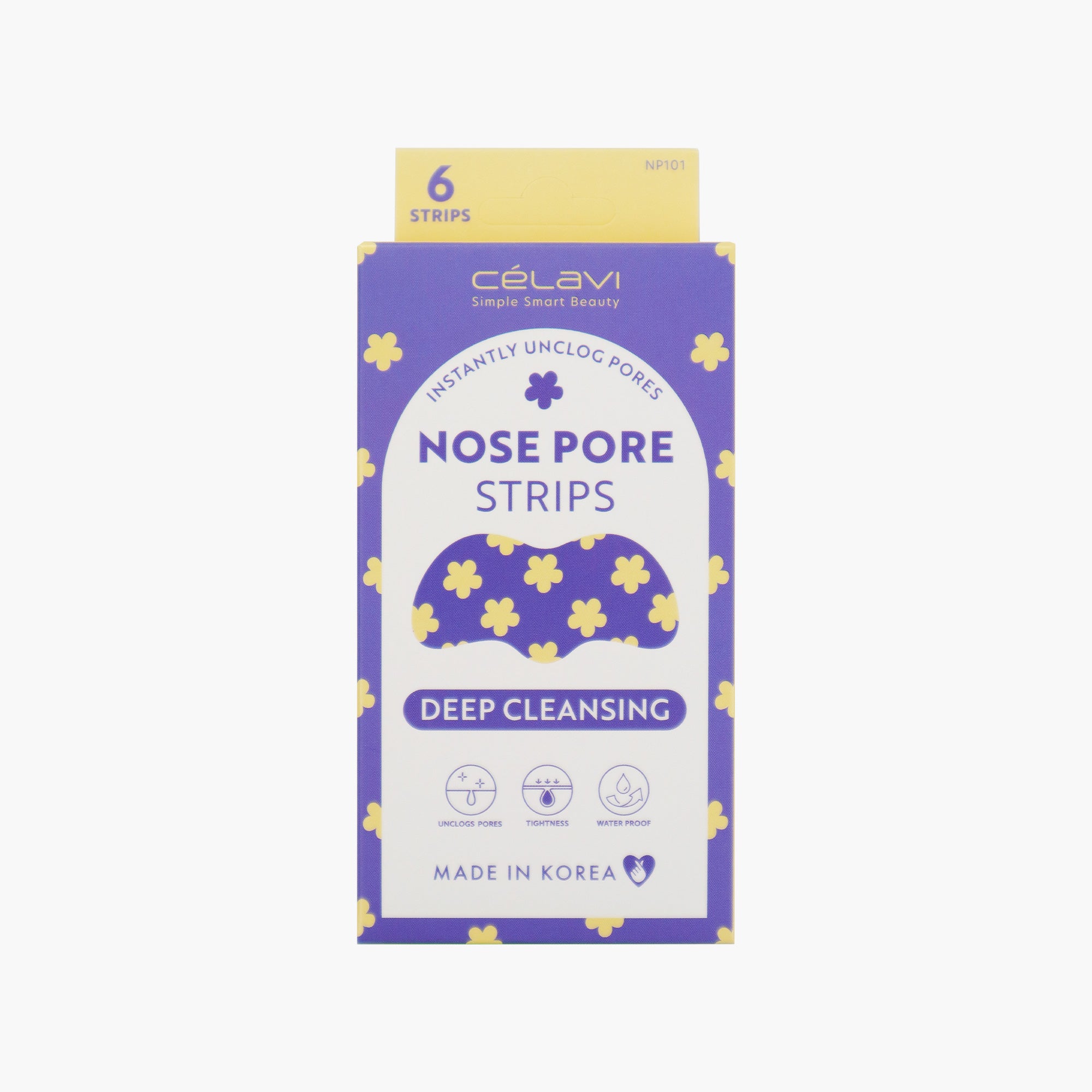 6PK NOSE STRIPS BLUE