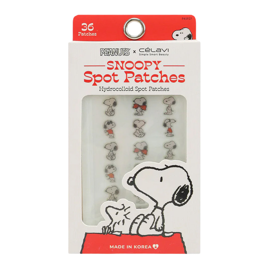 #P45927 - PARCHES DE MANCHAS DE SNOOPY DE PEANUTS, 36 PIEZAS