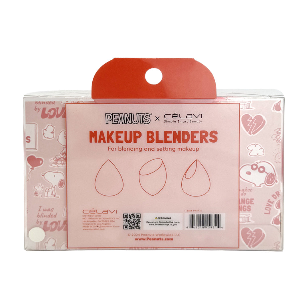 #P45931 - DIFUMINADORES DE MAQUILLAJE PEANUTS (DÍA DE SAN VALENTÍN)