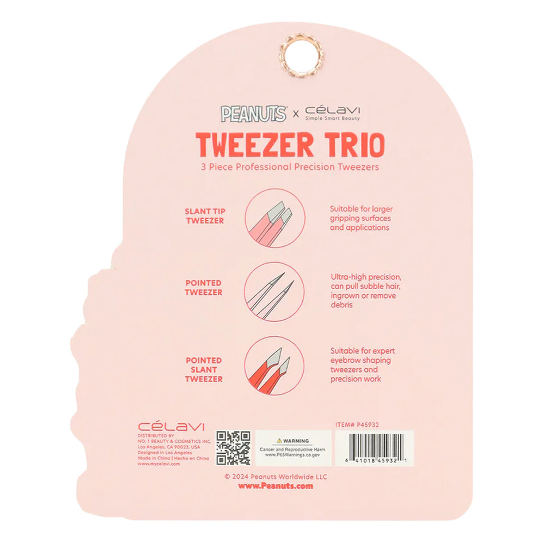 #P45932 - Trío de pinzas de 3 piezas de Peanuts (Día de San Valentín)