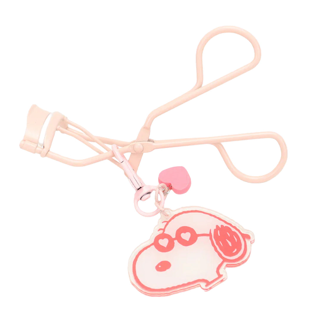 #P45933 - RIZADOR DE PESTAÑAS ROSA PEANUTS CON LLAVERO (DÍA DE SAN VALENTÍN)