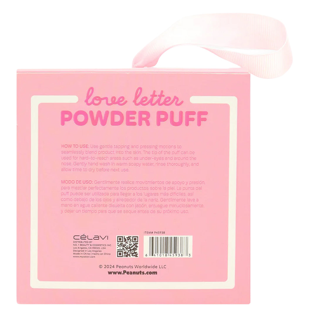 PEANUTS (V-DAY) 6PC POWDER PUFF