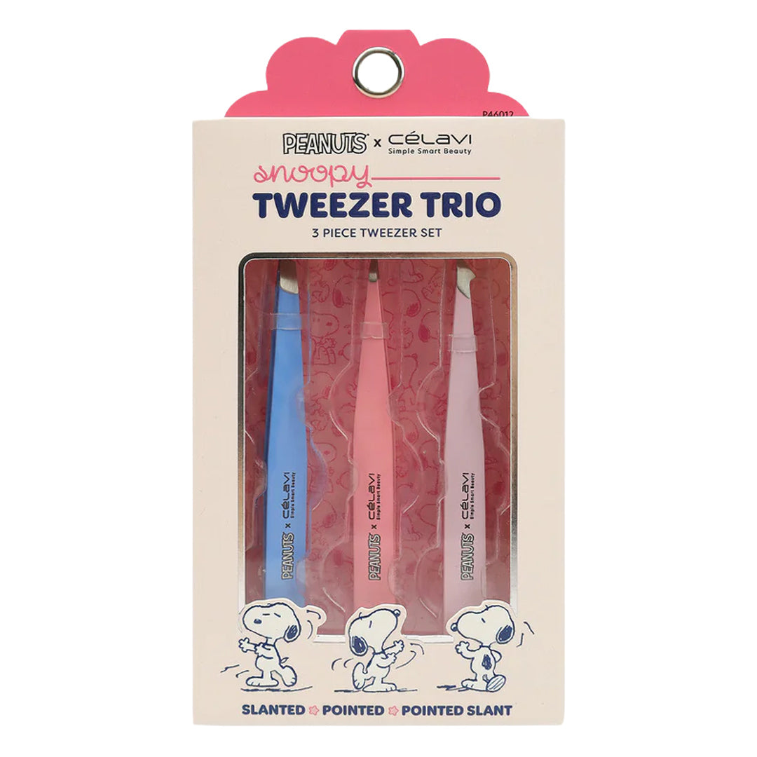 #P46012 - JUEGO DE PINZAS DE 3 PIEZAS PEANUTS