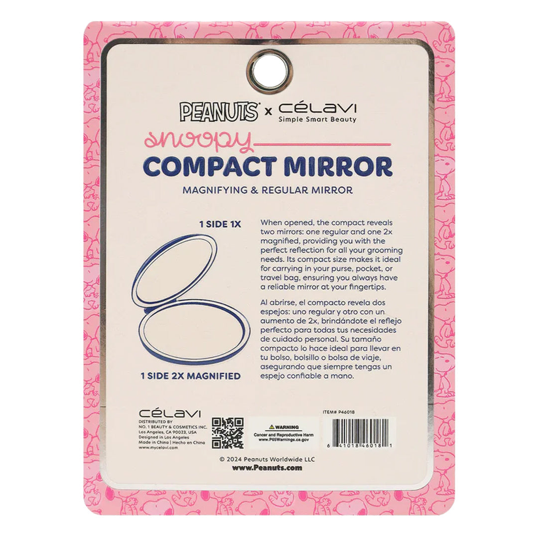 #P46018 - ESPEJO COMPACTO PEANUTS