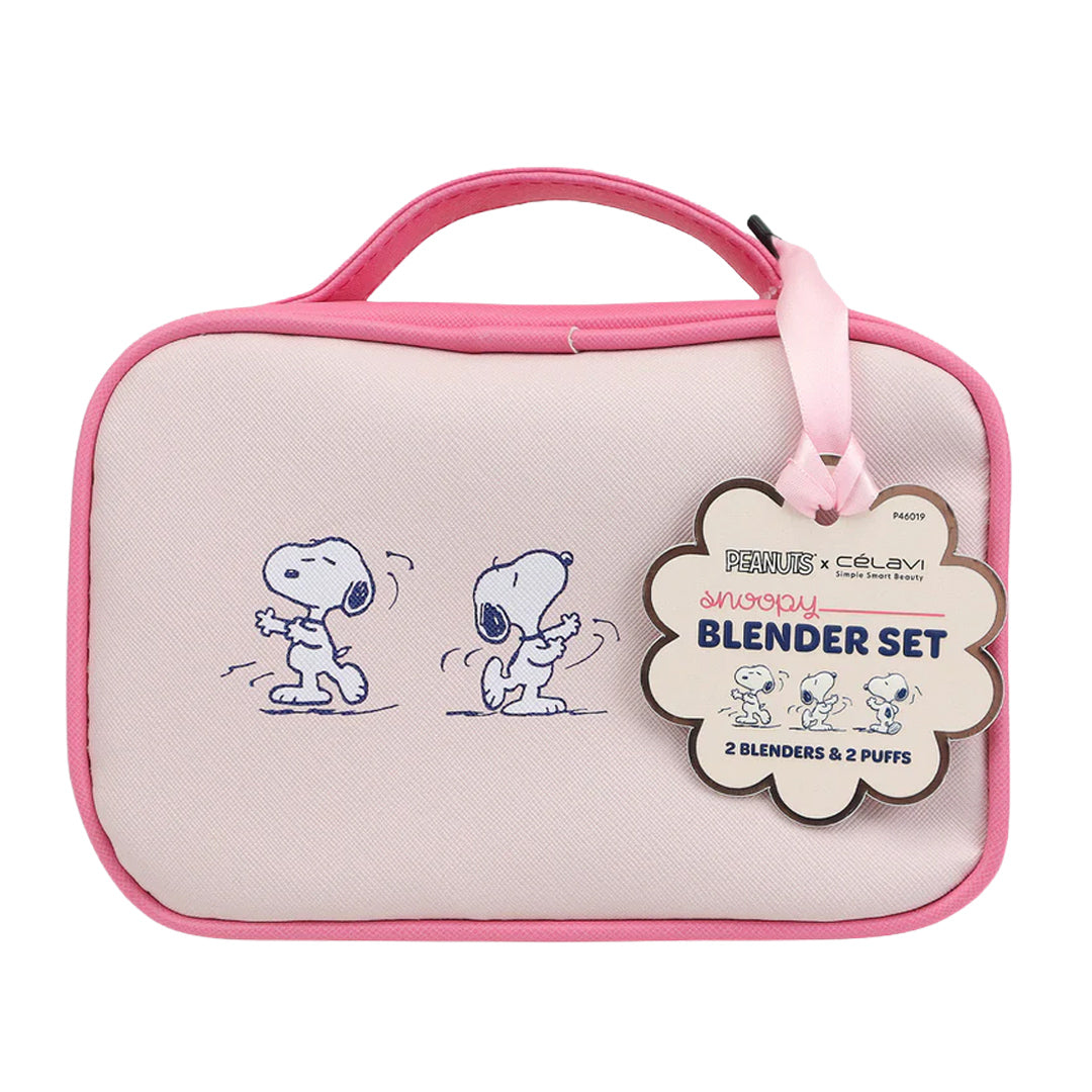 #P46019 - SET DE LICUADORA PEANUTS CON BOLSA DE MAQUILLAJE
