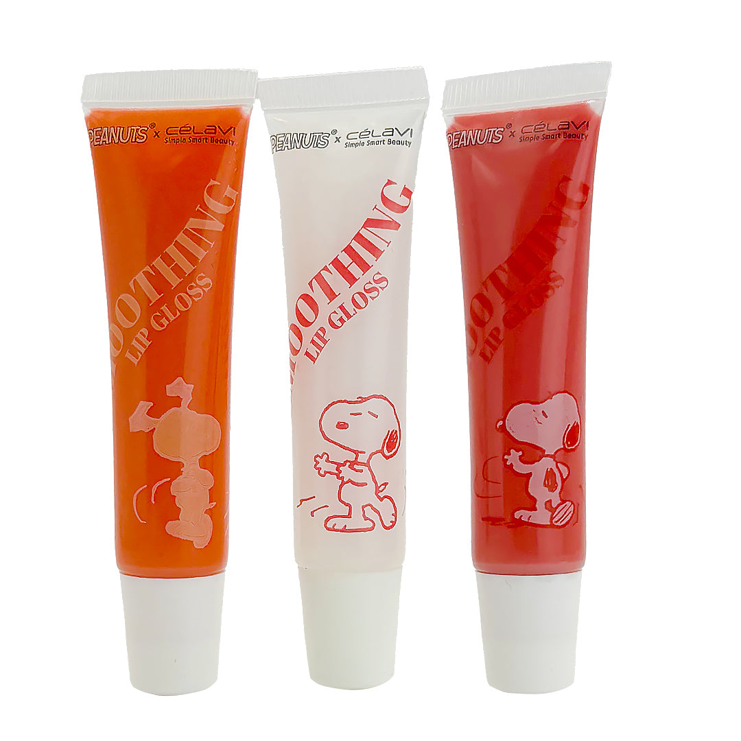 PEANUTS - 3PC LIP GLOSS