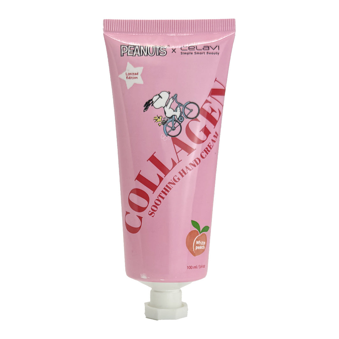 PEANUTS - 1PC COLLAGEN PERFUME HANDCREAM_WHITE PEACH