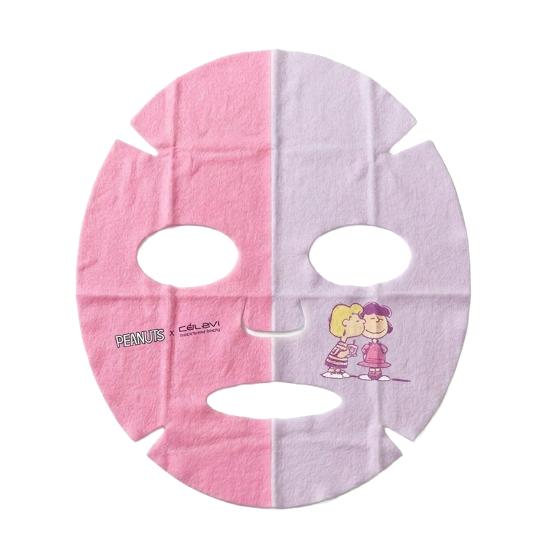 Peanuts Dual Face Mask 5 Pack - Rosewater + Ceramides