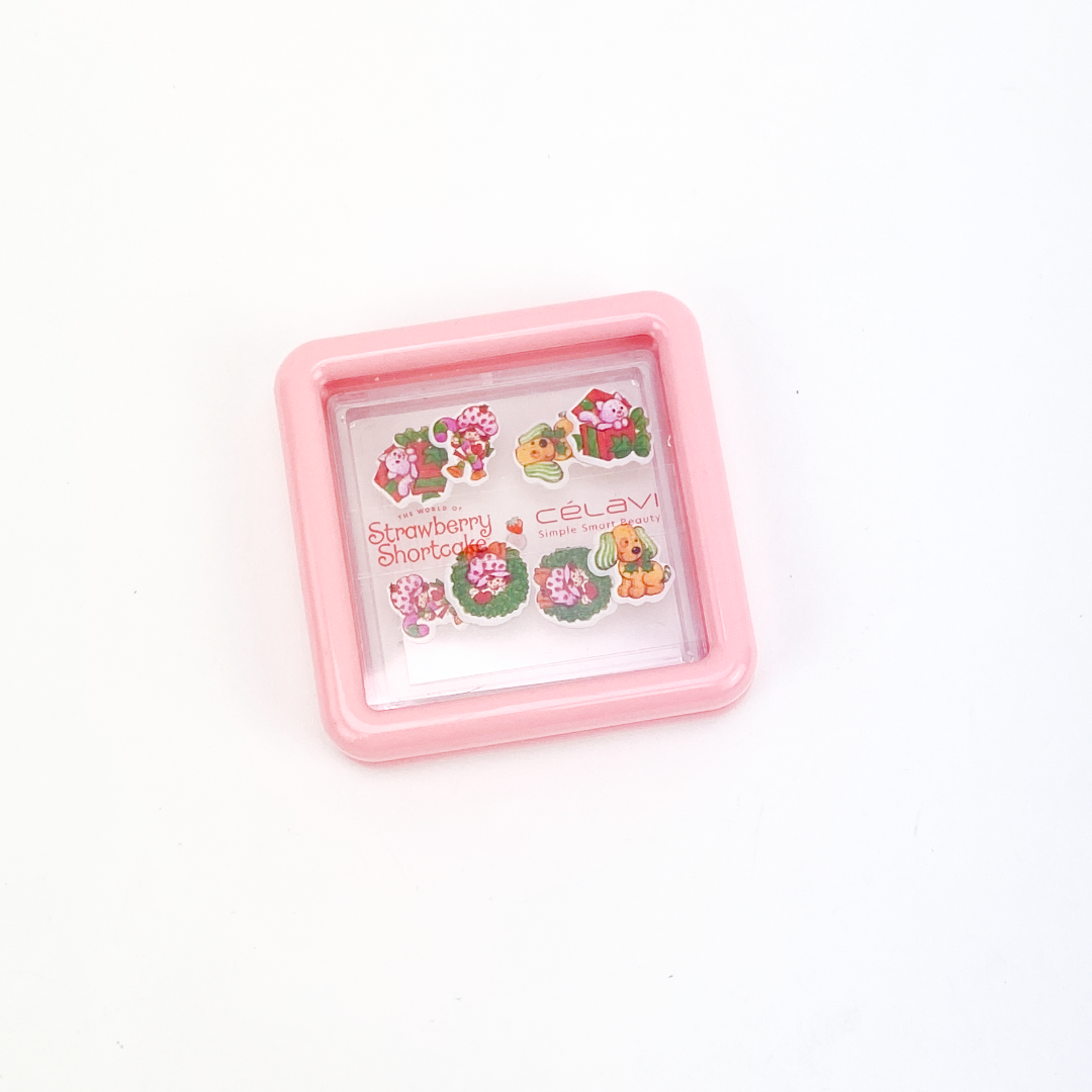 Strawberry Shortcake Spot Patches with Case