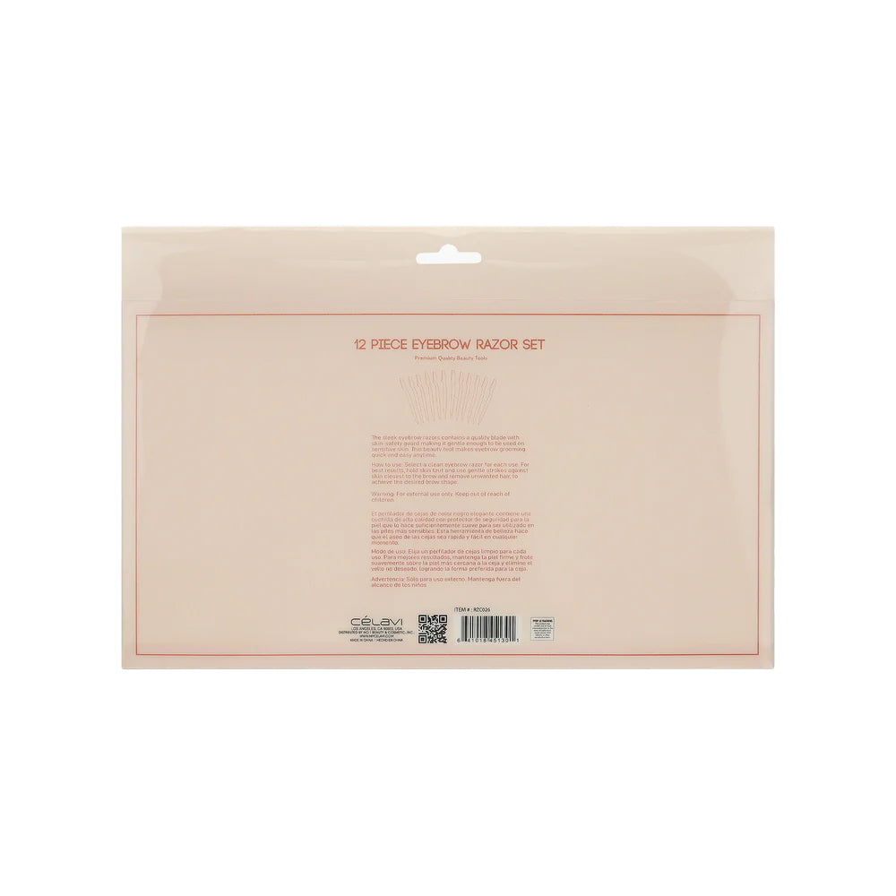 12PC GRADATION RAZOR SET