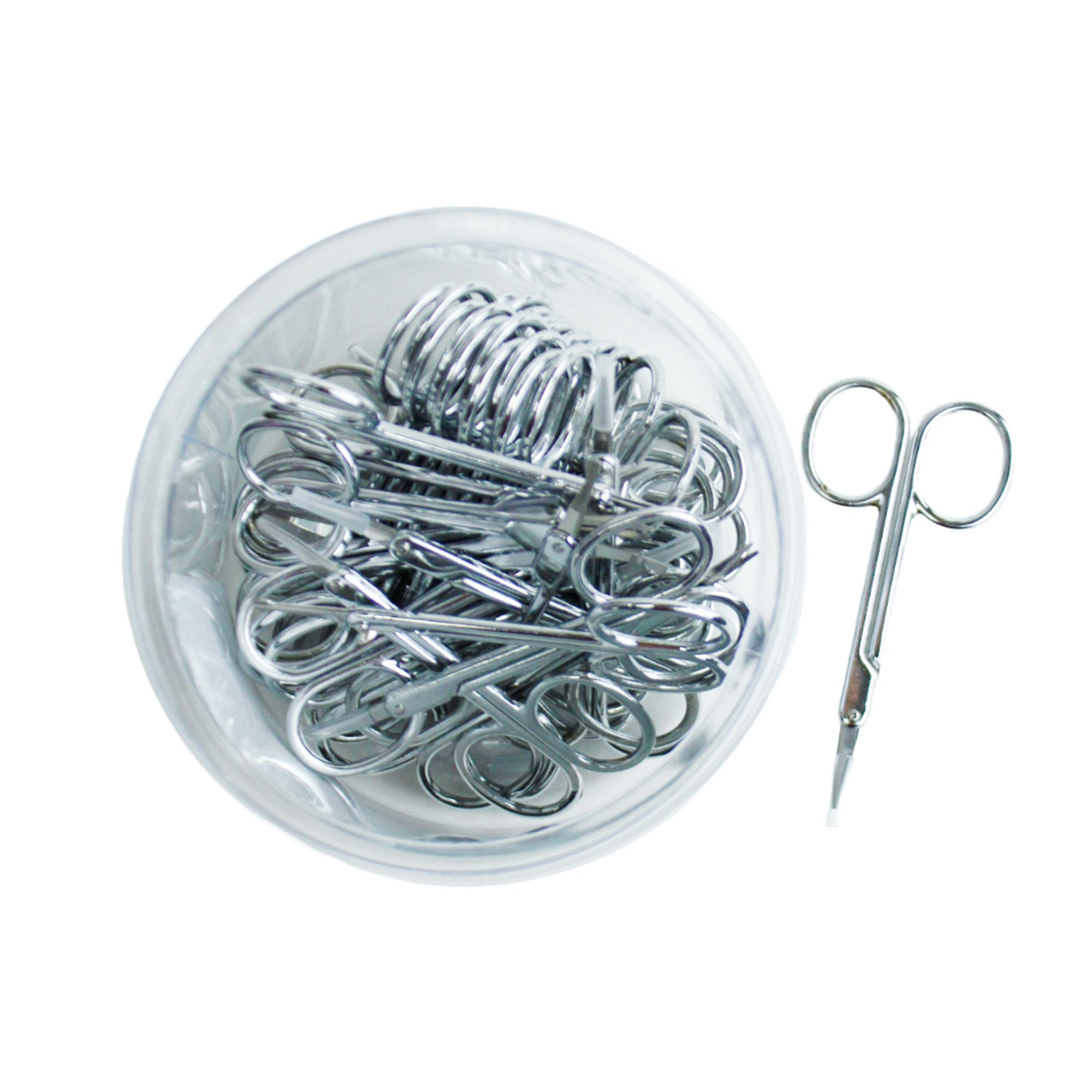 CEV 36PC CUTICLE SCISSOR 12CAN