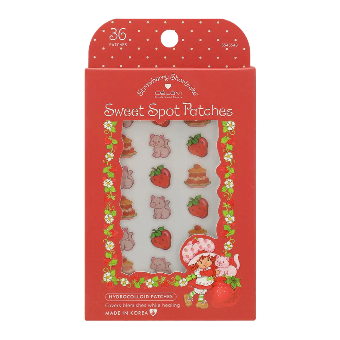 ソフビ　ゼリーちゃん　いちご STRAWBERRY SHORTCAKE 36PC ACNE PATCH