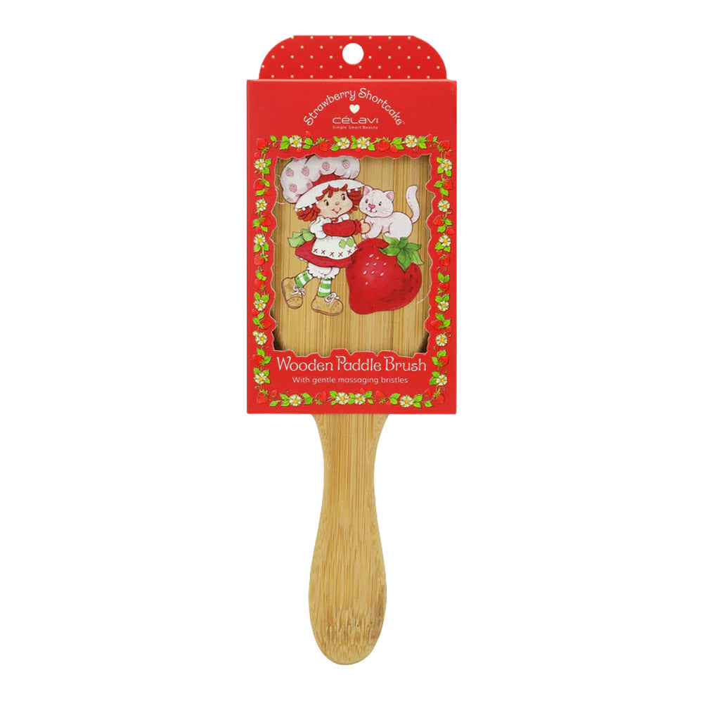 #SS45546 - CEPILLO DE PALETA DE MADERA PARA PASTEL DE FRESA