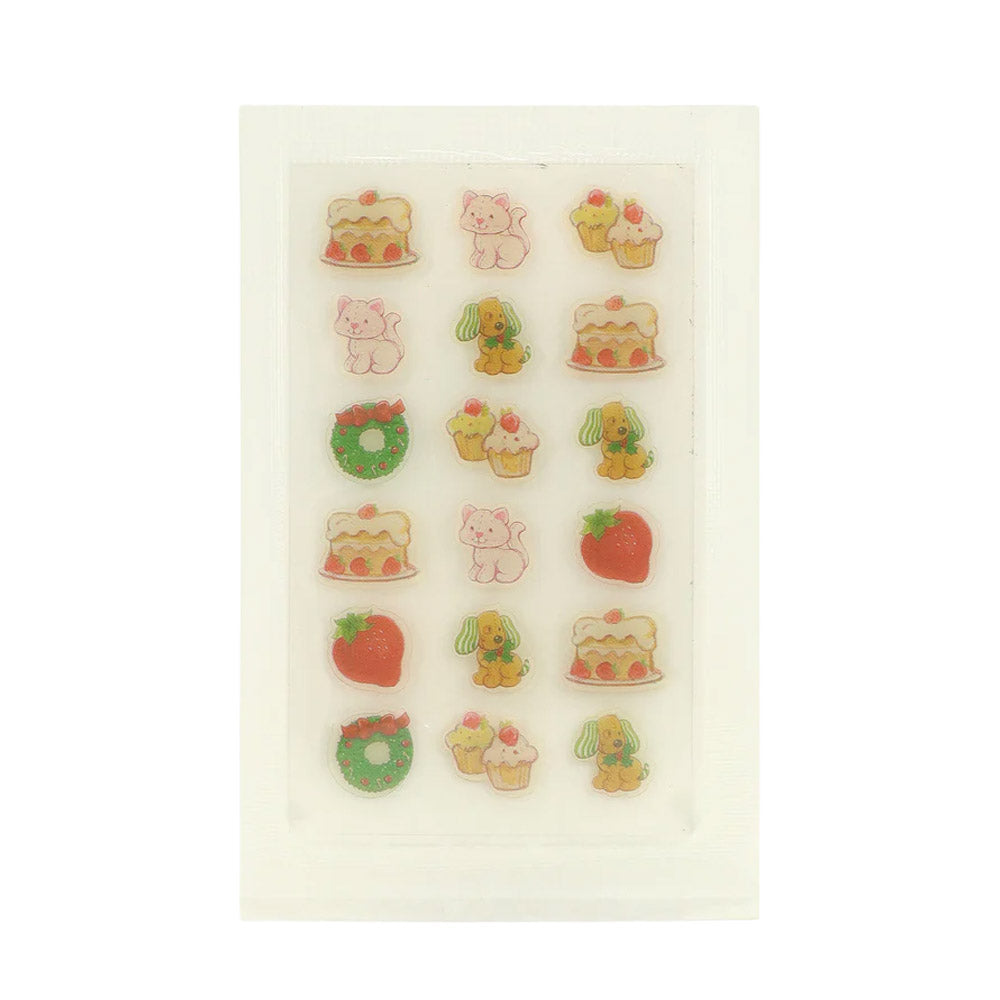 #SS45557 - PARCHE DE MANCHAS DE 36 PIEZAS DE PASTEL DE FRESA