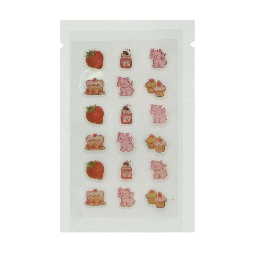 #SS45690 - Parche para el acné de tarta de fresa (36 piezas)