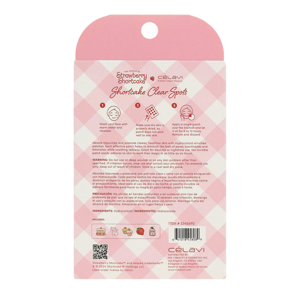 STRAWBERRY SHORTCAKE 36PC ACNE PATCH