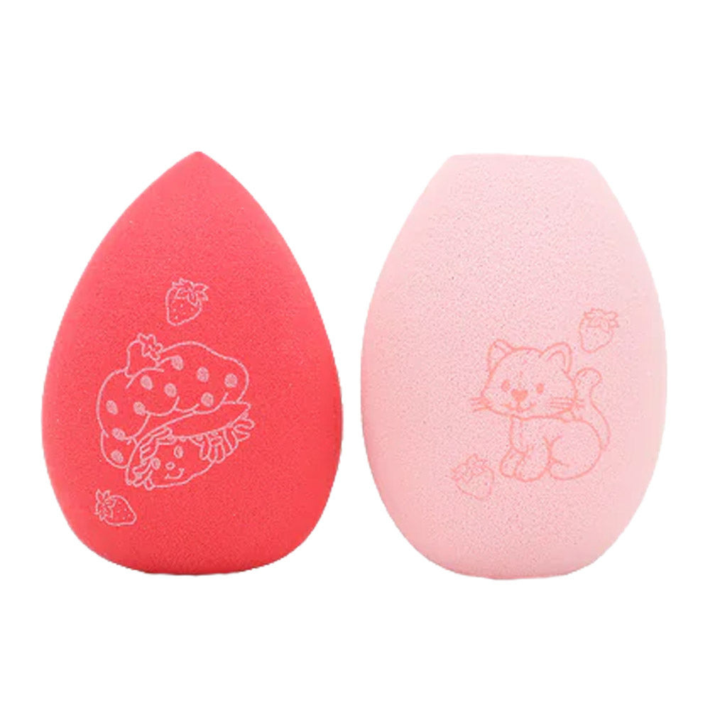 STRAWBERRY SHORTCAKE 4PC BLENDER + 4PC PUFF