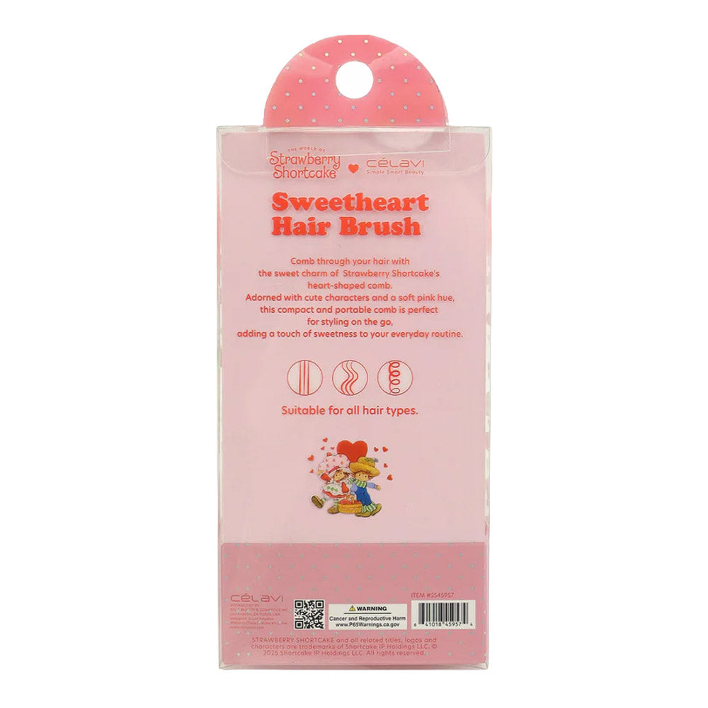 #SS45957 - CEPILLO PARA EL CABELLO TARTA DE FRESA (1 PIEZA) (DÍA DE SAN VALENTÍN)