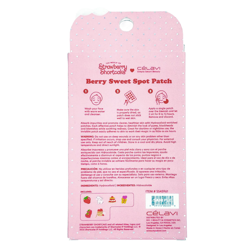 STRAWBERRY SHORTCAKE 36 PC ACNE PATCH