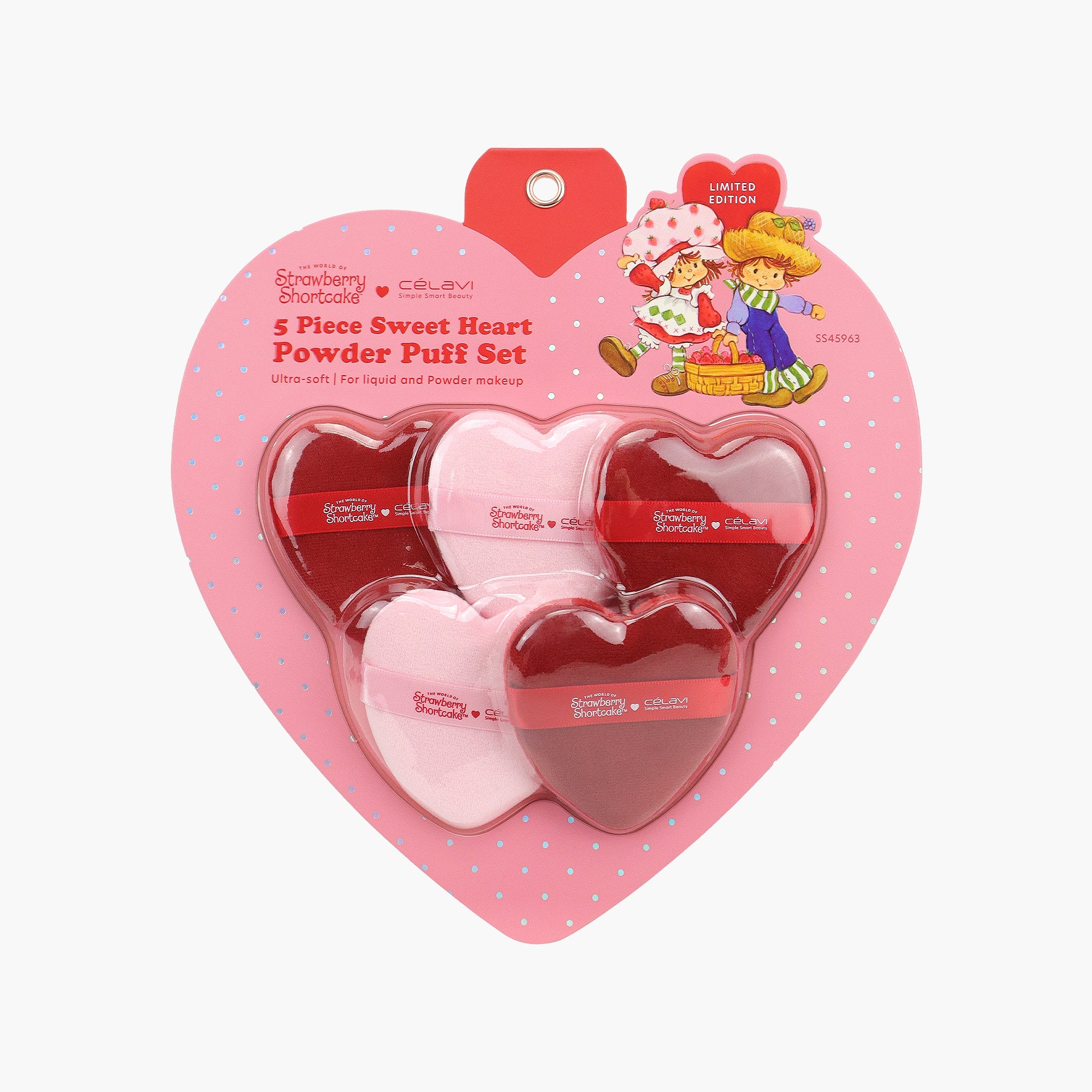 SET DE BOLAS DE POLVO PARA PASTEL DE FRESA