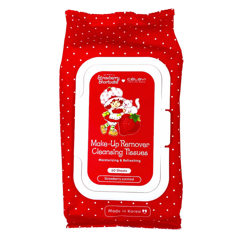STRAWBERRY SHORTCAKE MAKE-UP REMOVER CLESANSING TISSUES