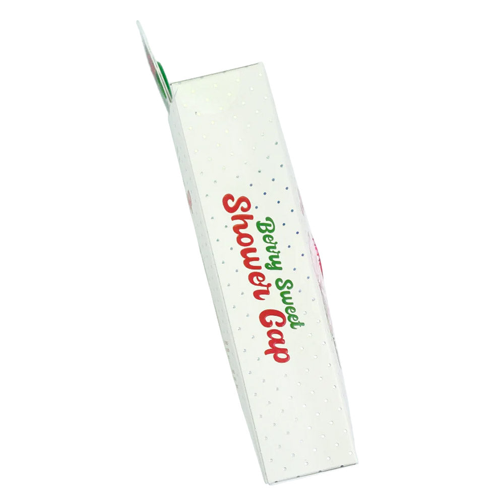 #SS46345H - Gorro de ducha navideño con diseño de fresas y bayas dulces