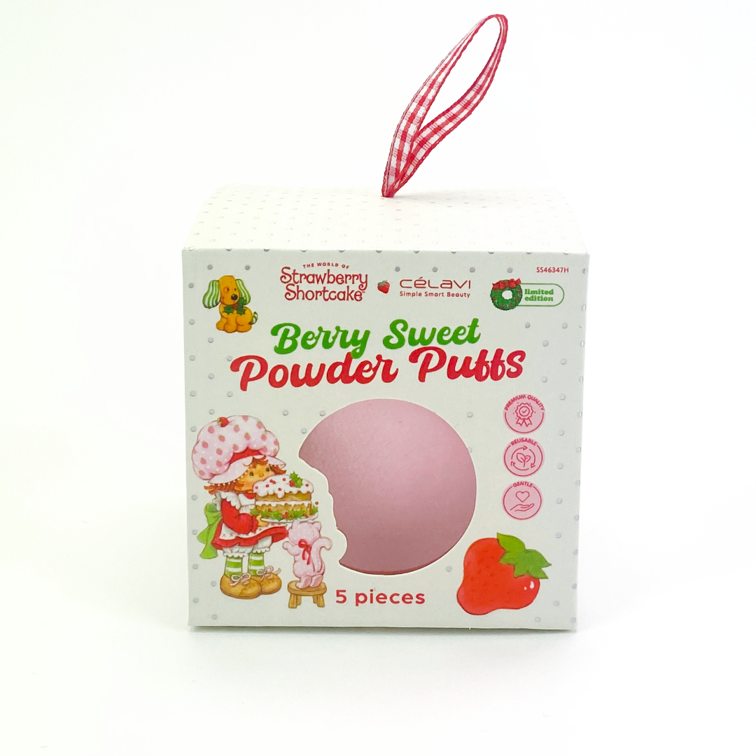 Strawberry Shortcake Berry Sweet Powder Puffs