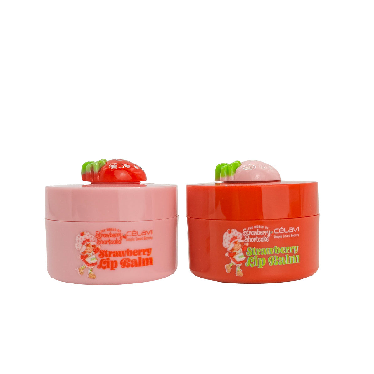 STRAWBERRY SHORTCAKE 2PC LIP BALM DUO SET