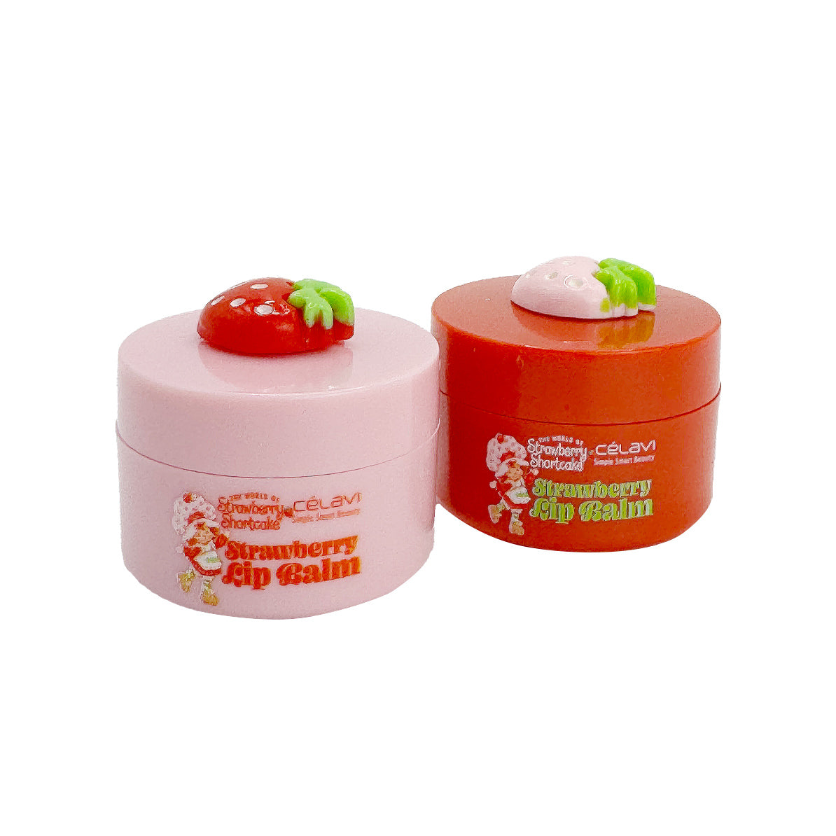 STRAWBERRY SHORTCAKE 2PC LIP BALM DUO SET