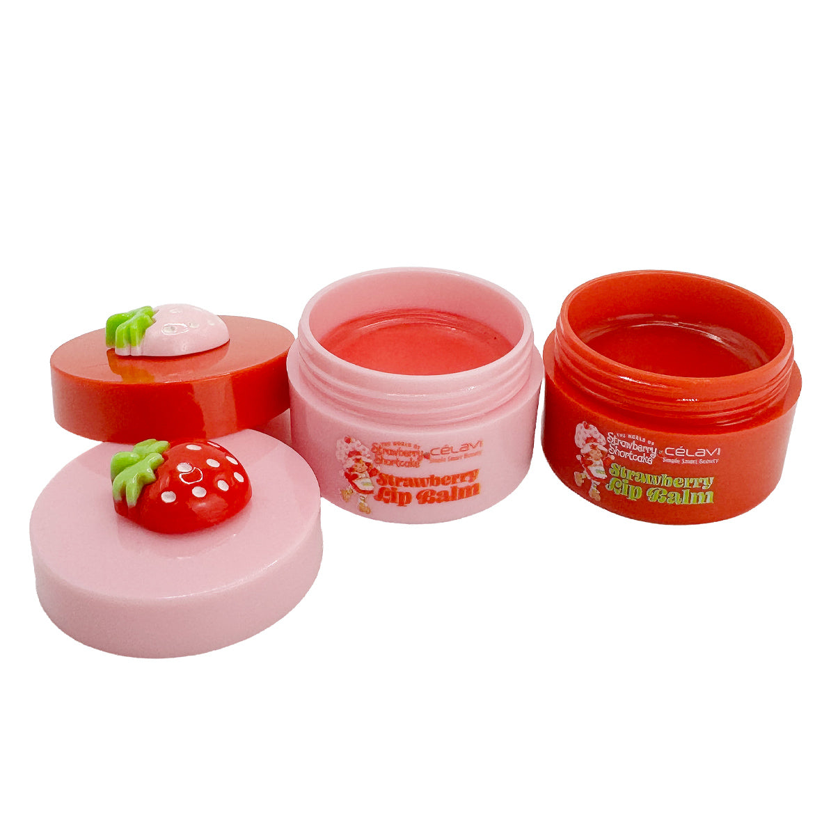 STRAWBERRY SHORTCAKE 2PC LIP BALM DUO SET