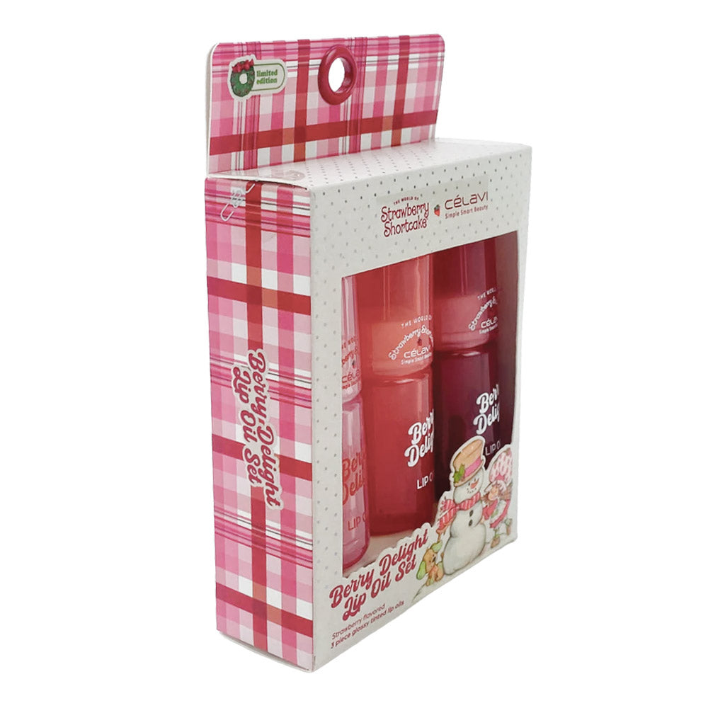 STRAWBERRY SHORTCAKE LIP OIL SET