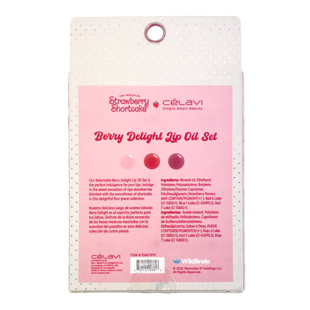 STRAWBERRY SHORTCAKE LIP OIL SET