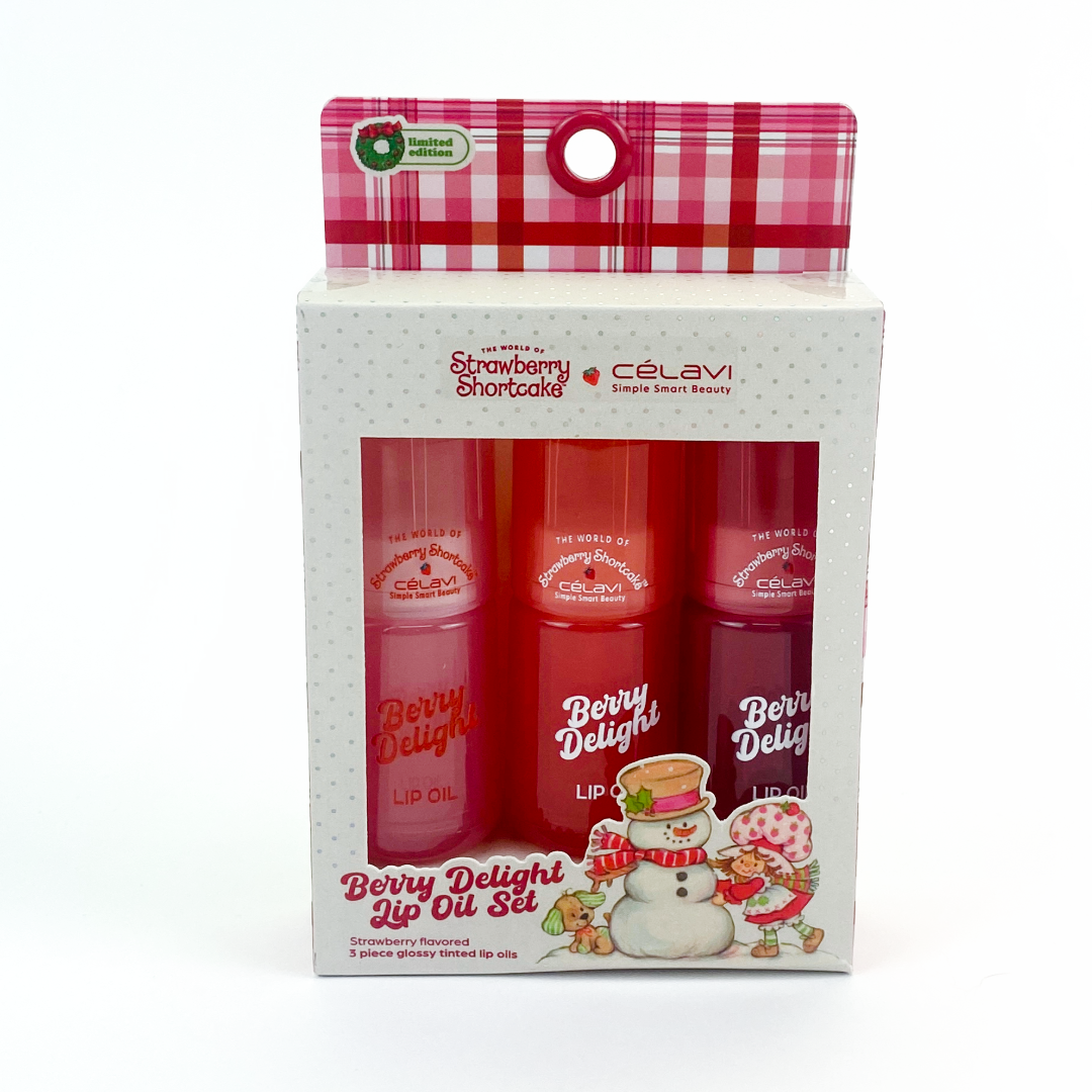 STRAWBERRY SHORTCAKE LIP OIL SET